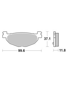 Bremsbelag Brembo Carbon-Keramik ECE-R90 Scooter - 07059