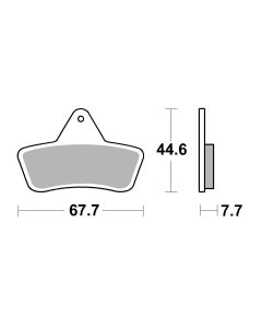 Bremsbelag Brembo Sinter ECE-R90 Off-Road - 07GR54SD