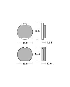 Bremsbelag Brembo Carbon-Keramik Original Equipment (OE) - 07KA0223