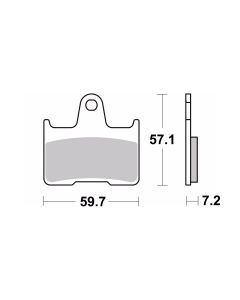 Bremsbelag Brembo Sinter ECE-R90 Road - 07KS06SP