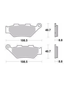 Bremsbelag Brembo Sinter ECE-R90 Road - 07KS07SA