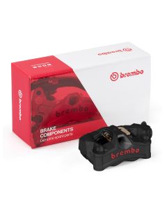 Bremszange rechts Brembo - aus Aluminium, schwarz eloxiert mit rotem Brembo - Logo - 920D02093