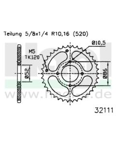 kettenrad-30-zaehne-esjot-teilung-5-8-x-1-4-r10-16-520-esjot-nr-50-32111-30-32111-30.JPG