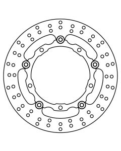 Bremsscheibe schwimmend TRW-Lucas Ø 267 - MSW 269